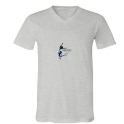 Unisex V-Neck Jersey Tee