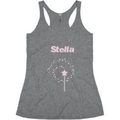 Ladies Slim Fit Super Soft Racerback Triblend Tank