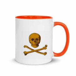 11oz Ceramic Mug with Color Inside
