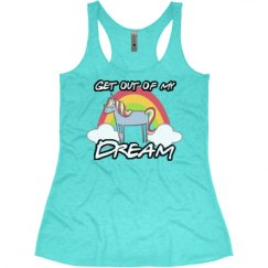 Ladies Slim Fit Super Soft Racerback Triblend Tank