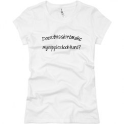 Ladies Slim Fit Basic Promo Jersey Tee