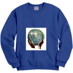 Unisex Film and Foil Crewneck Sweatshirt