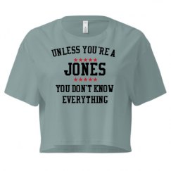 Ladies Festival Cali Crop Top Tee