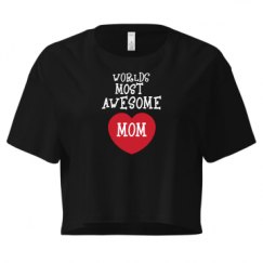 Ladies Festival Cali Crop Top Tee