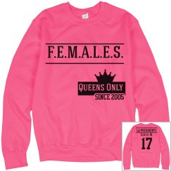 sadia pink crew neck