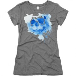 Ladies Slim Fit Super Soft Triblend Tee