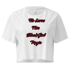 Ladies Festival Cali Crop Top Tee