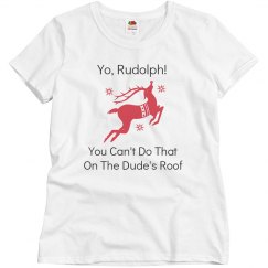 Rudolph leaves a surprise