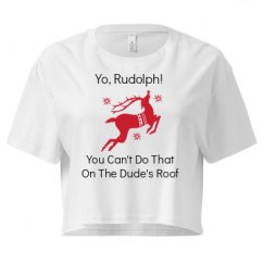 Ladies Festival Cali Crop Top Tee