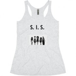 Ladies Slim Fit Super Soft Racerback Triblend Tank