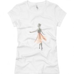 Ladies Slim Fit Basic Promo Jersey Tee