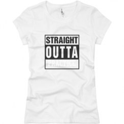 Ladies Slim Fit Basic Promo Jersey Tee