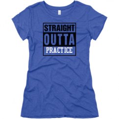 Ladies Slim Fit Super Soft Triblend Tee