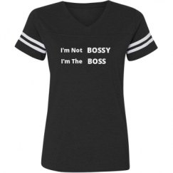 Ladies Relaxed Fit Vintage Sports Tee