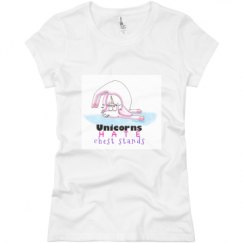 Ladies Slim Fit Basic Promo Jersey Tee