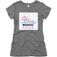 Ladies Slim Fit Super Soft Triblend Tee