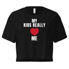 Ladies Festival Cali Crop Top Tee