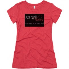 Ladies Slim Fit Super Soft Triblend Tee