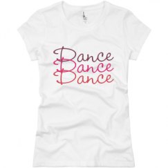 Ladies Slim Fit Basic Promo Jersey Tee