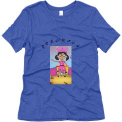 Ladies Relaxed Fit Super Soft Triblend Tee