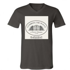 Unisex V-Neck Jersey Tee