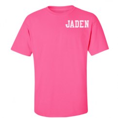 Unisex Ultra Cotton Safety Neon Crewneck Tee