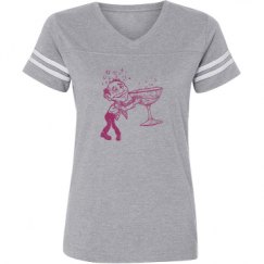 Ladies Relaxed Fit Vintage Sports Tee