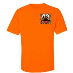 Unisex Ultra Cotton Safety Neon Crewneck Tee