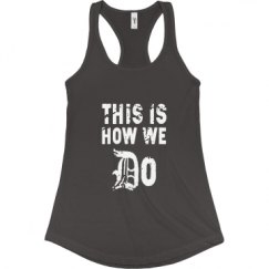 Ladies Slim Fit Racerback Tank Top