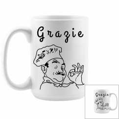 Grazie Thanks Italian Chef 