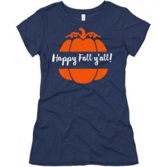 Ladies Slim Fit Super Soft Triblend Tee