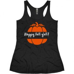 Ladies Slim Fit Super Soft Racerback Triblend Tank