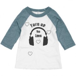 Toddler 3/4 Sleeve Raglan Tee