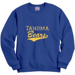 Unisex Film and Foil Crewneck Sweatshirt