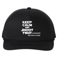 Snapback Five-Panel Rope Hat