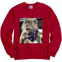 Unisex Film and Foil Crewneck Sweatshirt