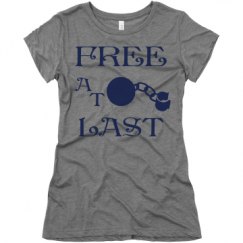 Ladies Slim Fit Super Soft Triblend Tee