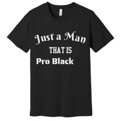 Men's Pro Black Tee