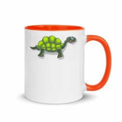 11oz Ceramic Mug with Color Inside