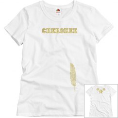 Cherokee feather shirt