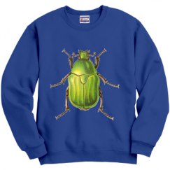 Unisex Film and Foil Crewneck Sweatshirt