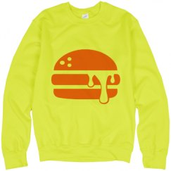 Unisex Neon Crewneck Sweatshirt