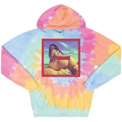 Unisex Tie-Dye Fleece Hoodie