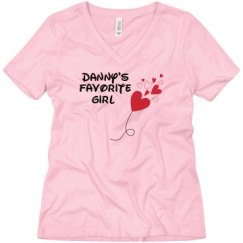 Ladies Relaxed Fit V-Neck Tee