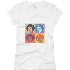 Ladies Slim Fit Basic Promo Jersey Tee