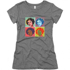 Ladies Slim Fit Super Soft Triblend Tee