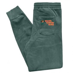 Pigment-Dyed Fleece Pants
