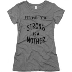 Ladies Slim Fit Super Soft Triblend Tee