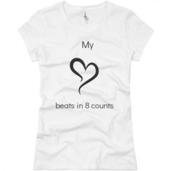 Ladies Slim Fit Basic Promo Jersey Tee