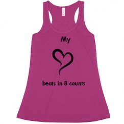 Ladies Flowy Racerback Tank